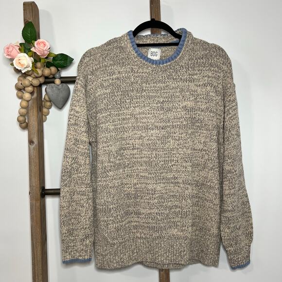 BDG Sweaters - BDG Long Sleeve Crew Neck Marbled Sweater Size Medium
